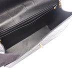 Chanel Shoulder Bag Quilted Black Caviar Leather Chain — view 3