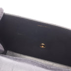 Chanel Shoulder Bag Quilted Black Caviar Leather Chain — view 6
