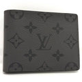 Louis Vuitton Portefeuille Calf Billfold Monogram Eclipse Wallet