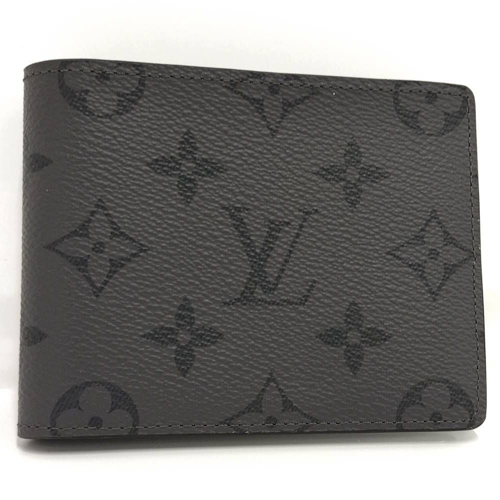 Louis Vuitton Portefeuille Calf Billfold Monogram Eclipse Wallet