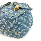 Louis Vuitton Backpack Ad GM Monogram Denim Blue — view 5