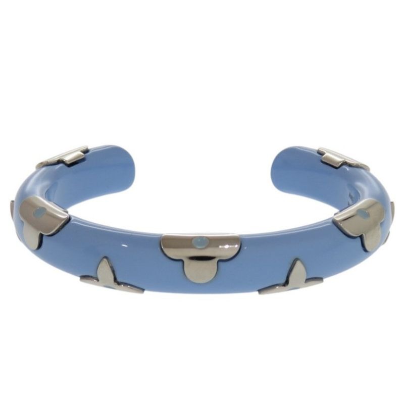 Louis Vuitton Jonq Deyri Monogram Flower Ceramic Metal Light Blue Water — view 2