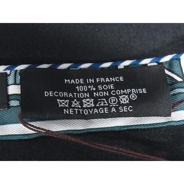 Hermes Paris Station Twill Doll Candy Scarf Green — view 4