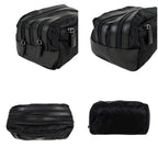 Prada Triangle Logo Clutch Multi Pouch Black Tessuto — view 4