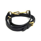 Prada Leather Bag Shoulder Strap Belt Crossbody Black — view 2