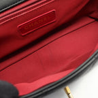 Chanel Shoulder Bag Quilted Black Lambskin Loop — view 6