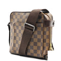 Louis Vuitton Shoulder Bag Damier Ebene Leather