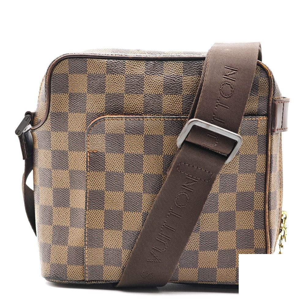 Louis Vuitton Shoulder Bag Damier Ebene Leather — view 2