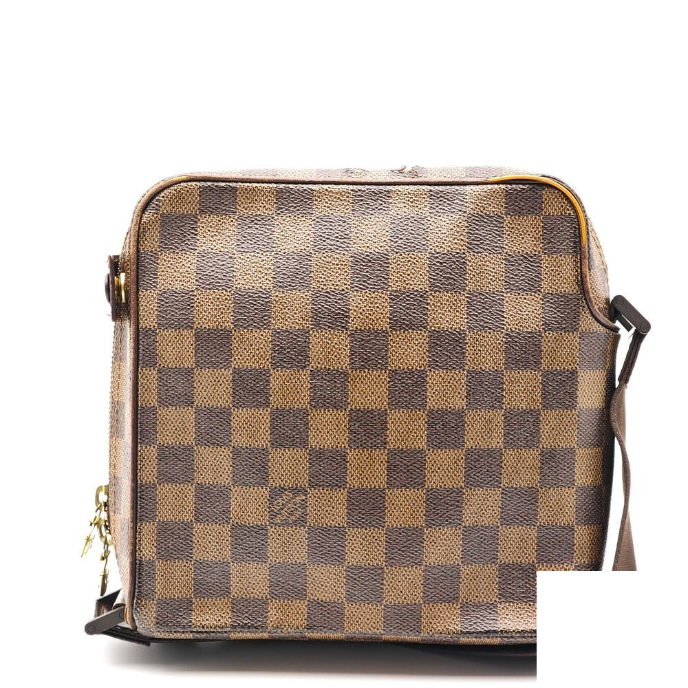 Louis Vuitton Shoulder Bag Damier Ebene Leather — view 3