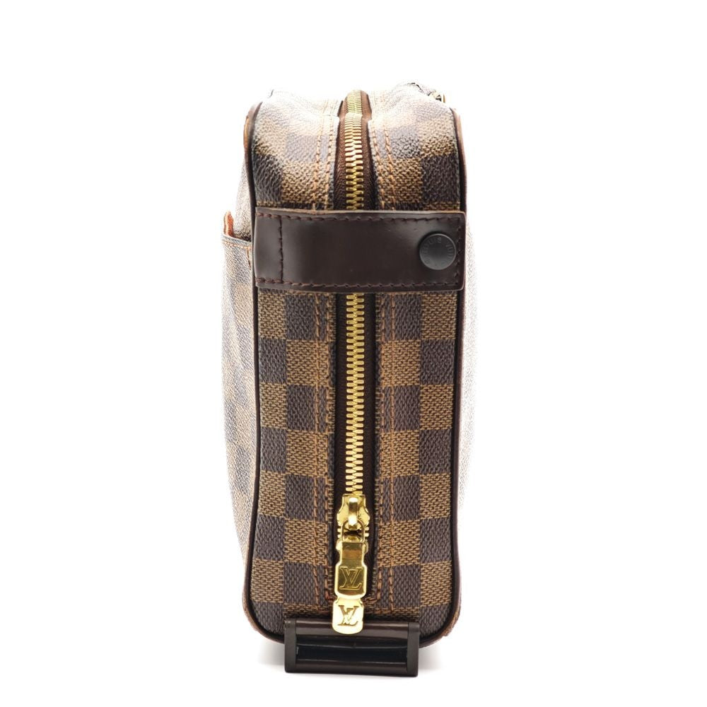 Louis Vuitton Shoulder Bag Damier Ebene Leather — view 4