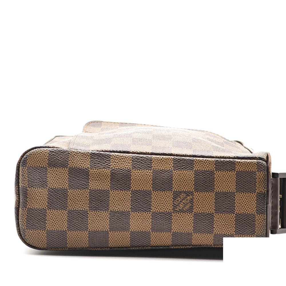 Louis Vuitton Shoulder Bag Damier Ebene Leather — view 6