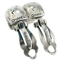 Chanel Silver Earrings