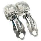Chanel Silver Earrings