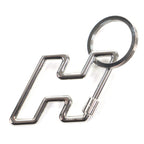 Hermes to Speed Key Ring Holder Silver