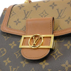 Louis Vuitton Monogram Dauphine Backpack Brown Marron — view 5