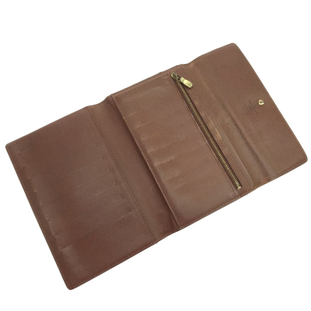 Louis Vuitton Notebook Cover Monogram Pochette Pass Port Brown — view 6