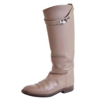 Hermes Long Boots Jumping Kelly Leather