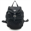 Prada Nylon Tessuto Triangle Logo Backpack Casual Black