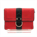 Dior Hardcore Trifold Canvas Leather Compact Wallet