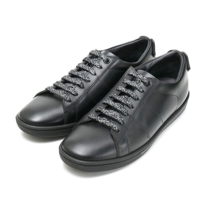 Saint Laurent Paris Sneakers Size 37 low Cut Rip Patch Leather Shoes