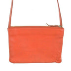 Celine Shoulder Bag Leather Orange — view 2