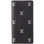 Louis Vuitton LV Blason Portefeuille Brother NM Leather Black Wallet