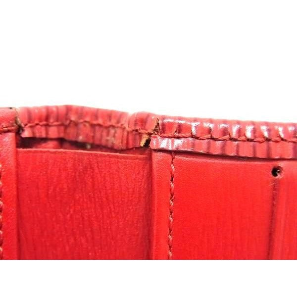 Louis Vuitton Wallet Porte Monnaie Vie Carte Cles Di Castilian Red Epi — view 2