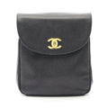 Chanel Rucksack Sac Backpack Black Caviar Leather