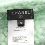 Chanel Muffler CC Logo Wool a Scarf — view 2