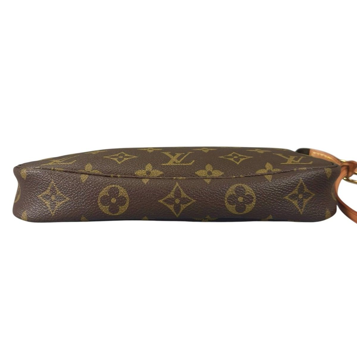 Louis Vuitton Pochette Handbag Brown Pouch — view 5