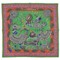 Hermes Carre 90 Zenobie Reine De Queen of Palmyra Zenobia 100% Silk