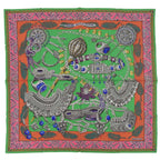 Hermes Carre 90 Zenobie Reine De Queen of Palmyra Zenobia 100% Silk