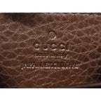 Gucci Soho Interlocking Leather Key Holder Coin Case Pink Beige — view 4