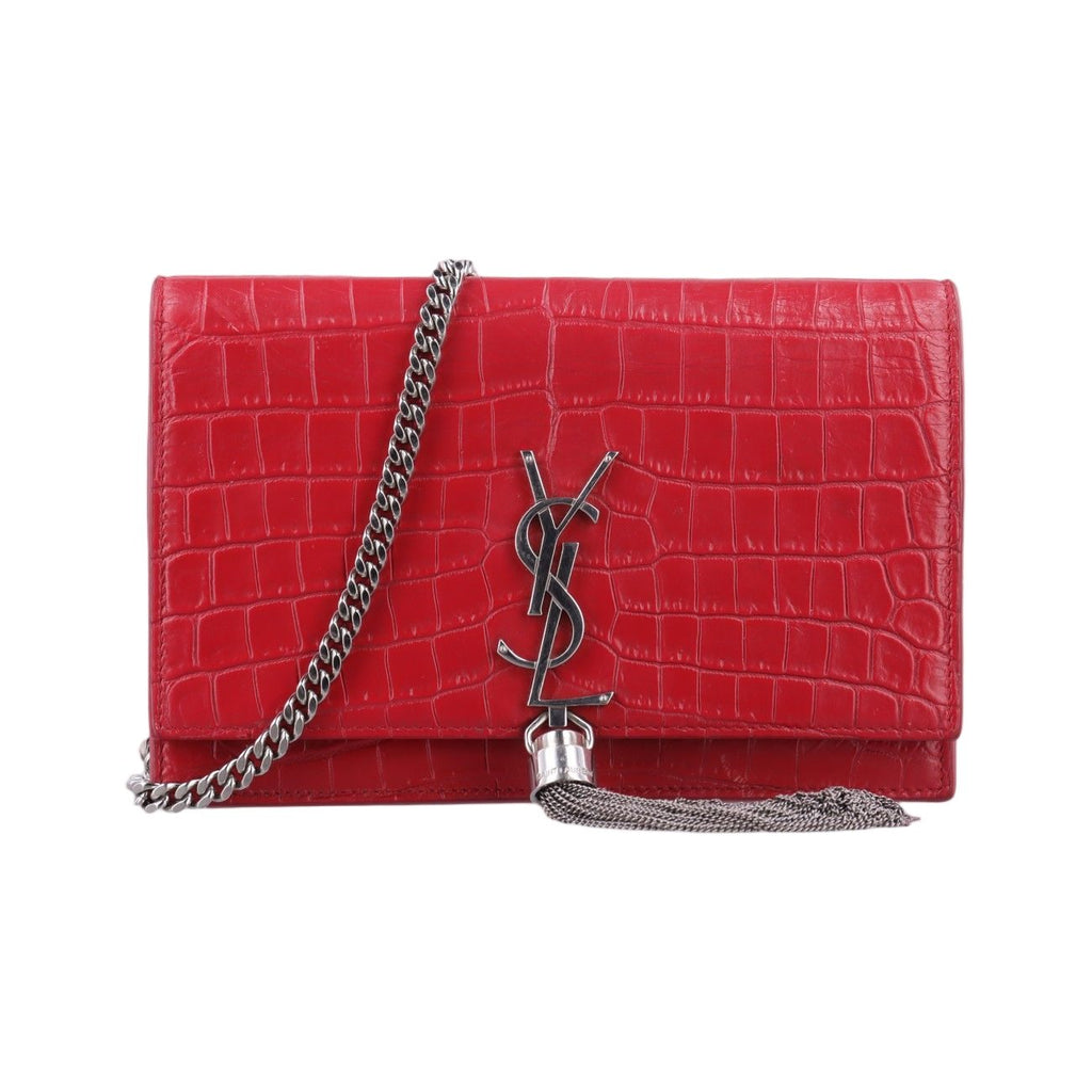 Saint Laurent Kate Red Leather Shoulder