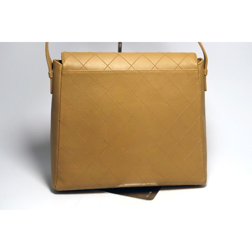 Chanel No 5 Quilted Gunmetal Leather Shoulder Bag — view 2