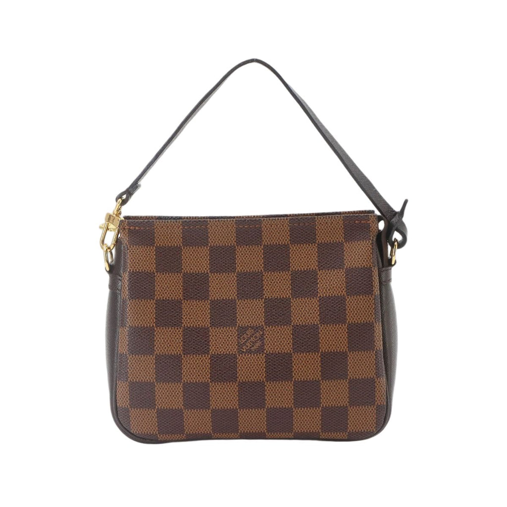 Louis Vuitton Damier Trousse Pouch Hand Ebene