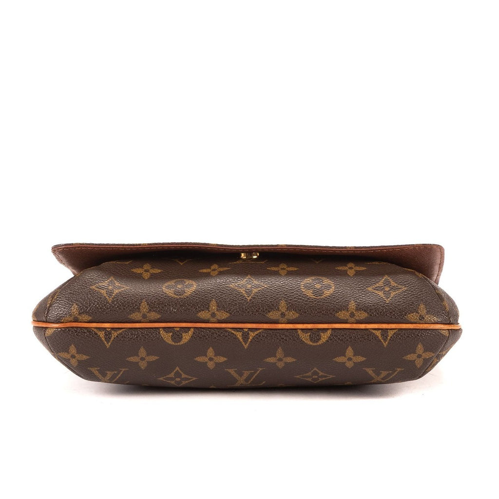 Louis Vuitton Musette Tango Brown Monogram Canvas Shoulder Bag — view 6