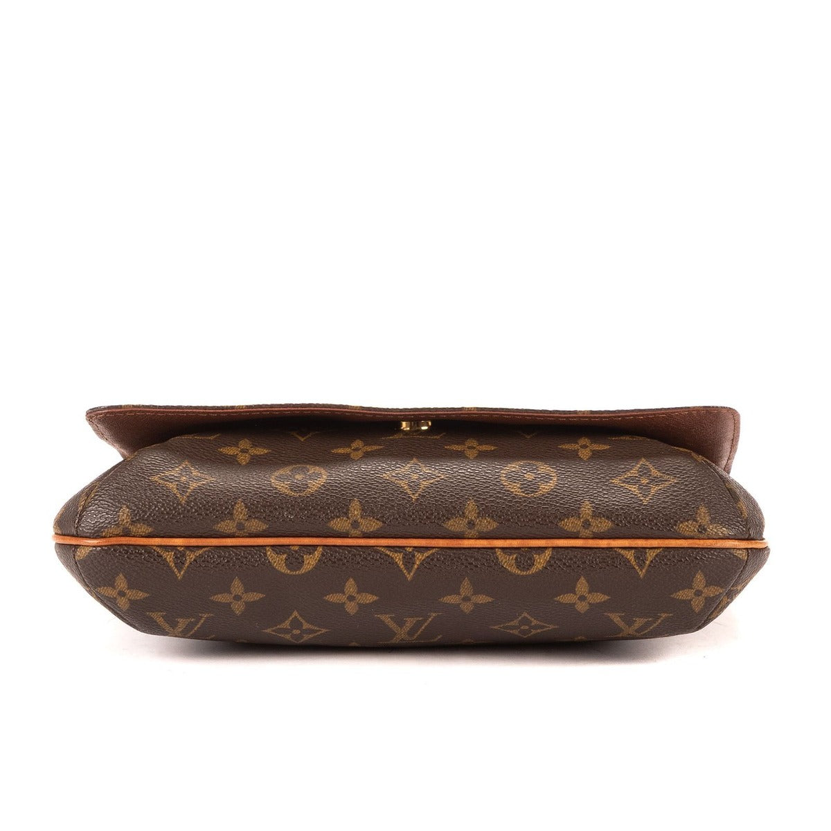 Louis Vuitton Musette Tango Brown Monogram Canvas Shoulder Bag — view 6