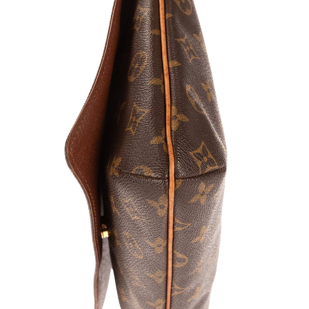 Louis Vuitton Musette Tango Brown Monogram Canvas Shoulder Bag — view 8
