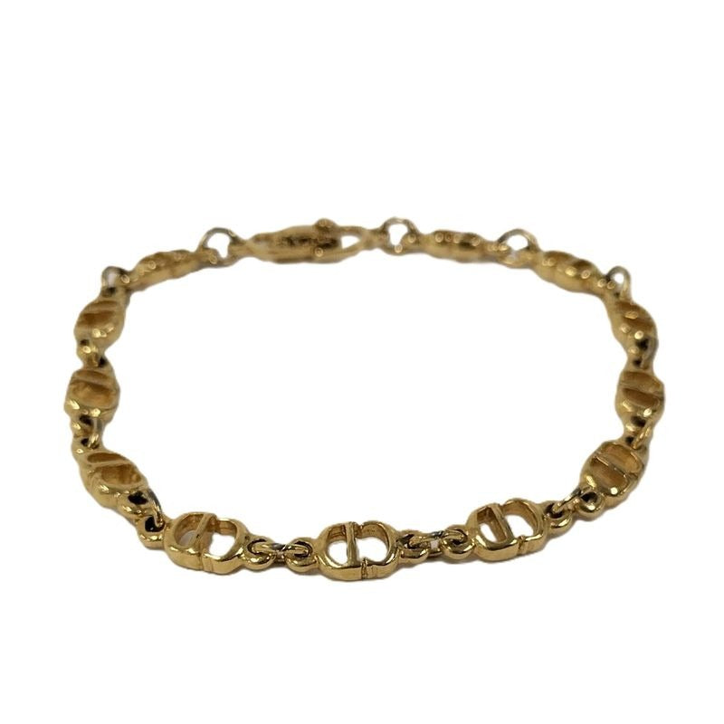 Christian Dior Bracelet CD Logo Gold Plated — view 2