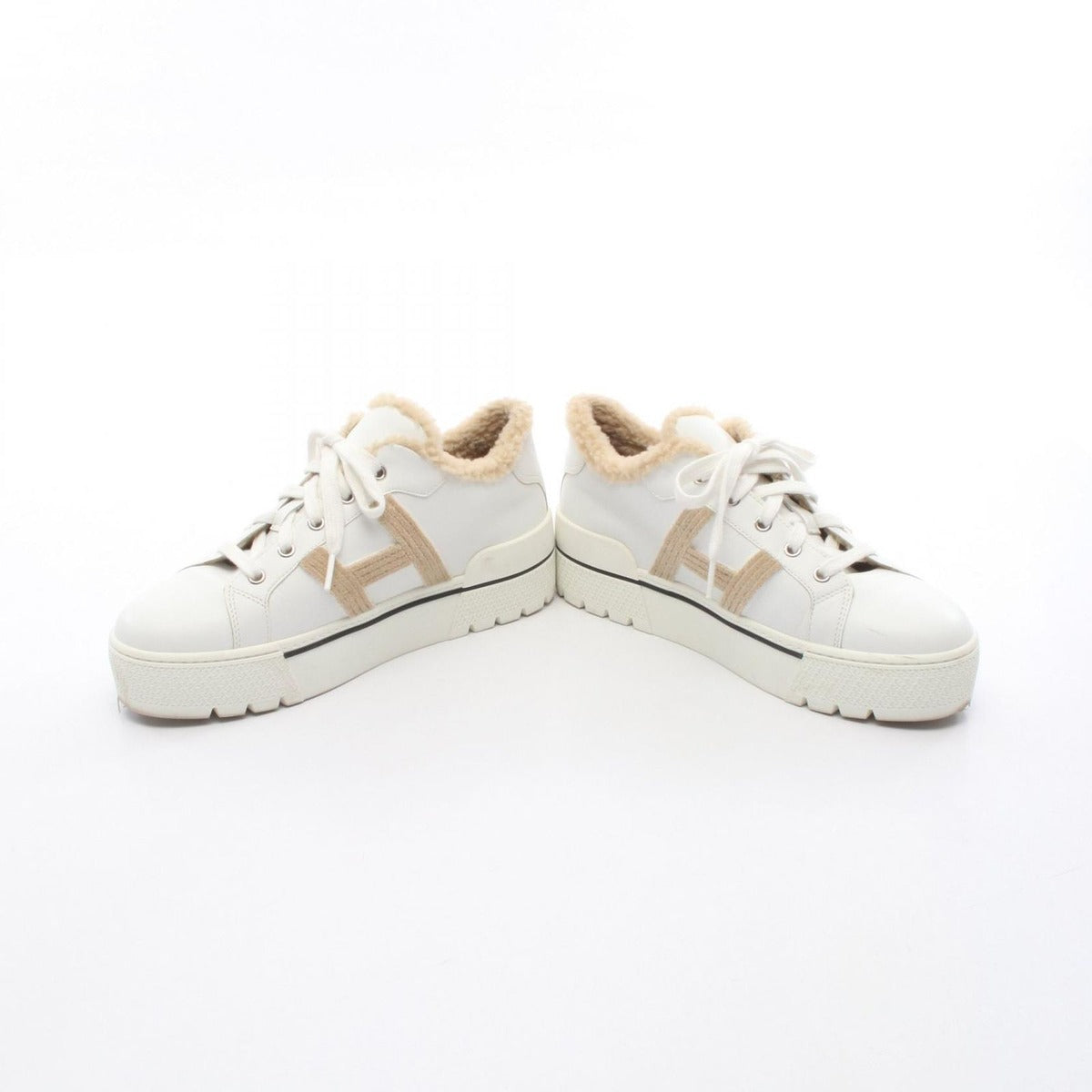 Hermes Sneakers White Leather — view 3