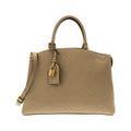 Louis Vuitton Monogram Empreinte Grand Palais MM Bag Tourterelle