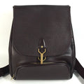 Louis Vuitton Backpack Cass Ia Taiga Leather Acajou Wine Red