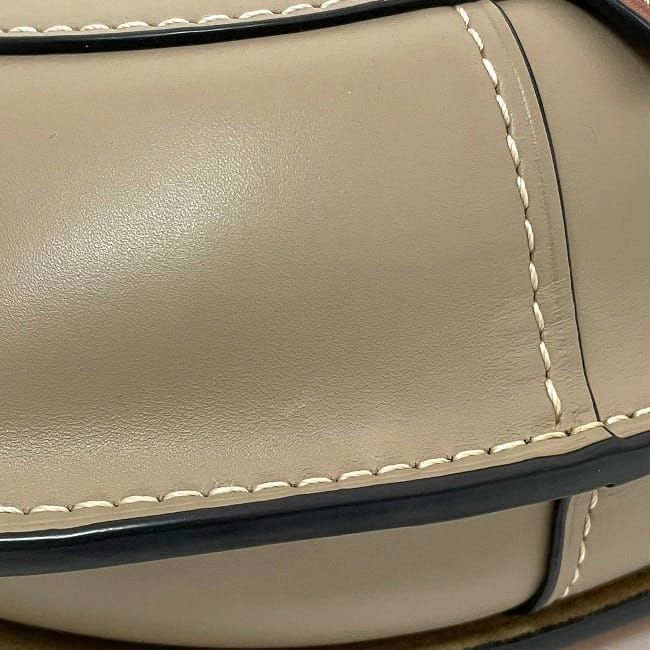 Loewe Shoulder Bag Brown Beige Gate 321.54 T20 — view 8