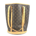 Louis Vuitton Shoulder Bag Bucket GM Monogram Canvas Brown