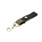 Hermes Globe Holder Fidel Black Brown Leather Silver Hardware — view 2