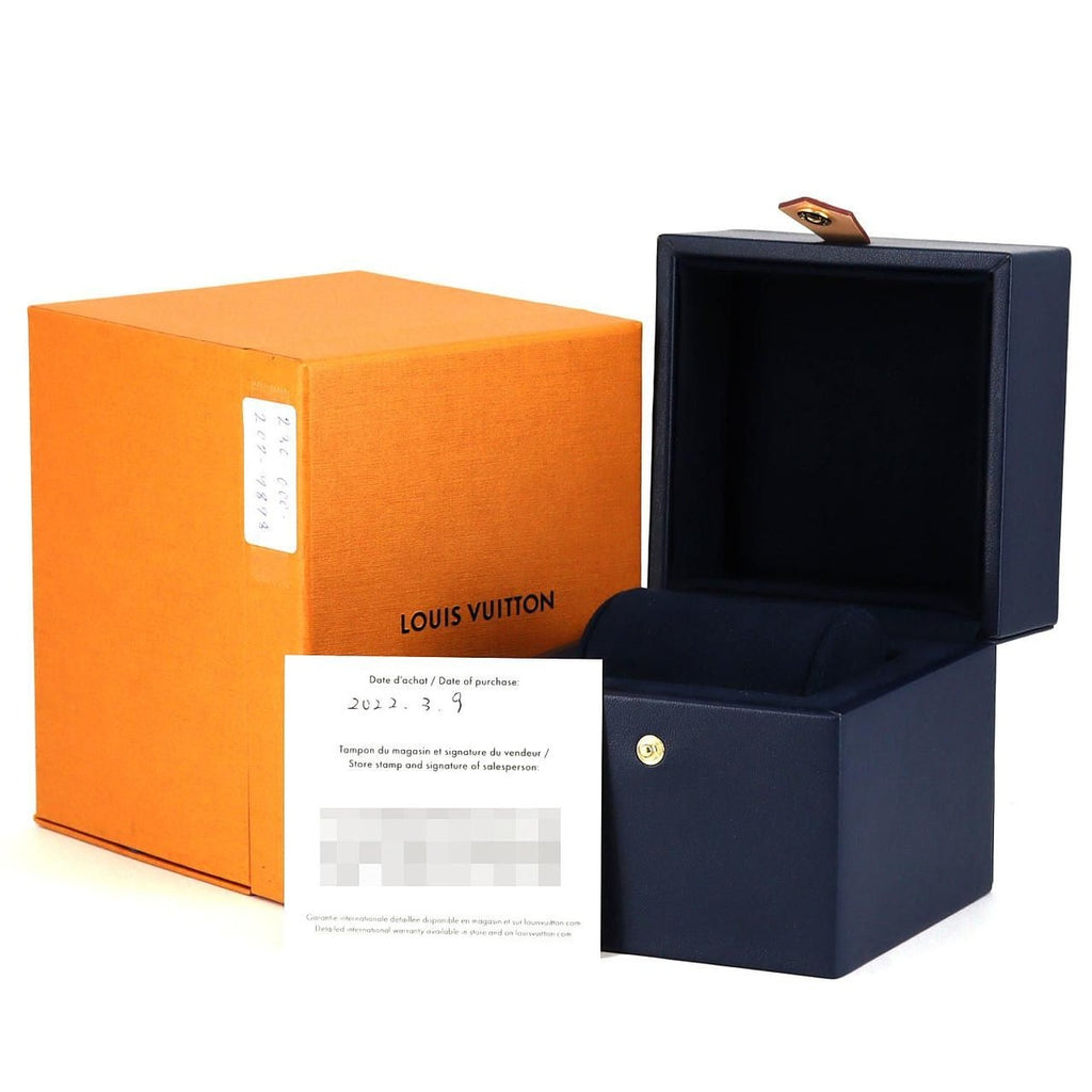 Louis Vuitton Tambour Dual Time 12 P Circle D Qa142 SS Quartz — view 8