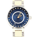 Louis Vuitton Tambour Dual Time 12 P Circle D Qa142 SS Quartz