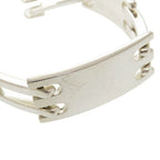 Gucci Logo Plated Silver 925 Bracelet 0516 — view 9