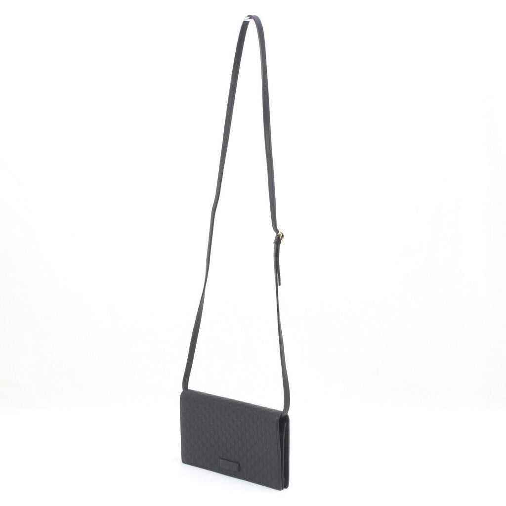 Gucci Micro Shoulder Wallet Black — view 2